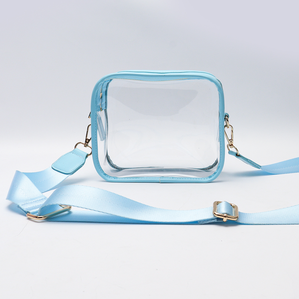 Sac à main clair bleu glace