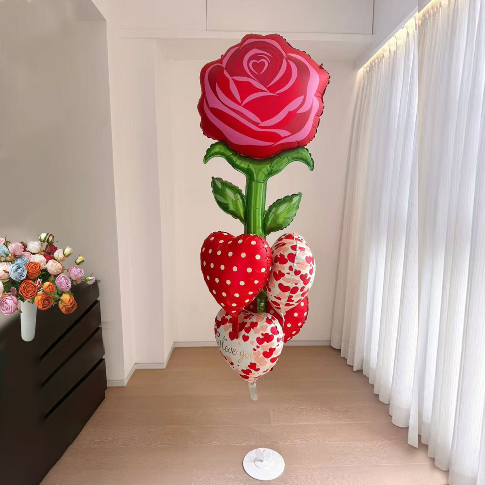 Rose rouge