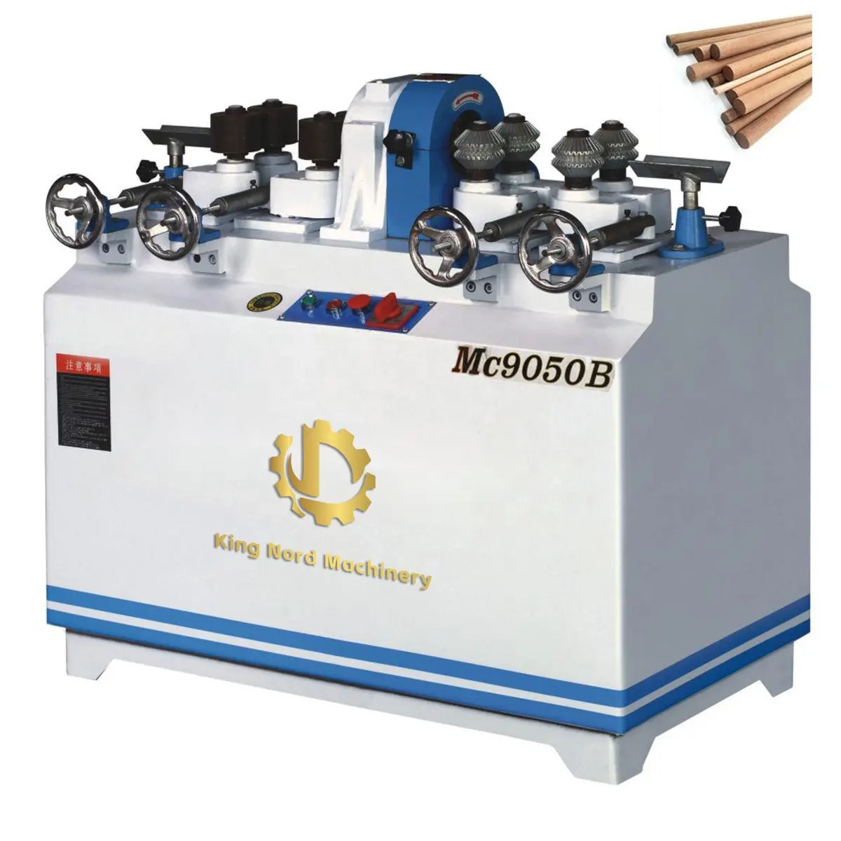 9050 Wood Round Rod Stick Milling Machine