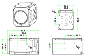 1080p Zoom Optical Global Shutter <strong>Camera</strong> Module with MIPI - Product Image 6