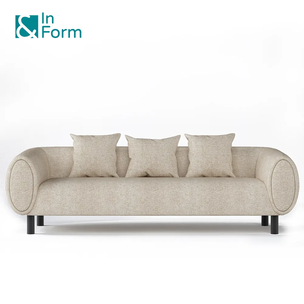 Poltrona de grande porte moderna de design italiano, conjunto de sofá de luxo com móveis para sala de estar e escritório, sofá elegante e luxuoso