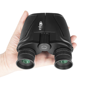 Bijia 12x25 ống nhòm cầm tay công suất cao quang học Kích thước bỏ túi Độ phân giải cao tính năng nhìn đêm ánh sáng yếu - Product Image 3
