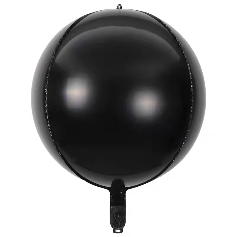 Bola 4d de 10 pulgadas negra