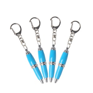 带钥匙扣的短笔可爱迷你圆珠笔护士新款定制颜色小手指笔 - Product Image 3