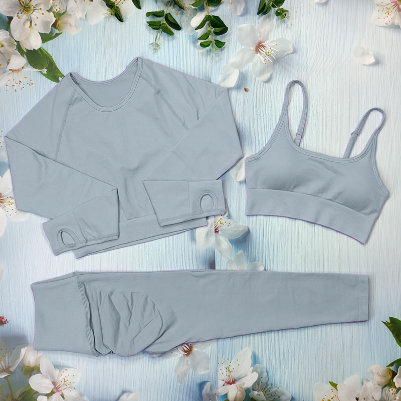 Ensemble 3 pièces gris