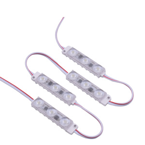 Tabela led ışık 3led 2835 IP65 Led Modul modulos LED 110V 3000K sıcak beyaz işaretler için enjeksiyon modül lamba LED - Product Image 3
