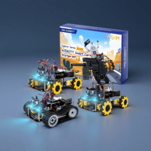 ACEBOTT programmabile Robot auto Blaster linea di acqua dolce che segue il sistema di navigazione Multi direzione per Arduino