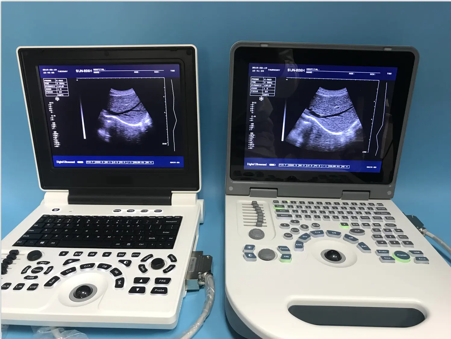 JM-806G Medizinisches Sonar Ultraschalltiertiertiertier tragbares Schwein Schaf Schwangerschaft Ultraschallgerät