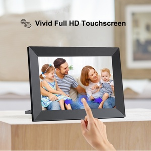 Fabrika kaynağı toplu 10 inç WiFi LCD bulut Video indir Uhale dijital fotoğraf resim çerçevesi - Product Image 4
