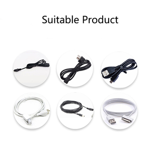 Cable de datos usb para teléfono móvil, bobinado manual, máquina de embalaje de cable micro tipo C - Product Image 4