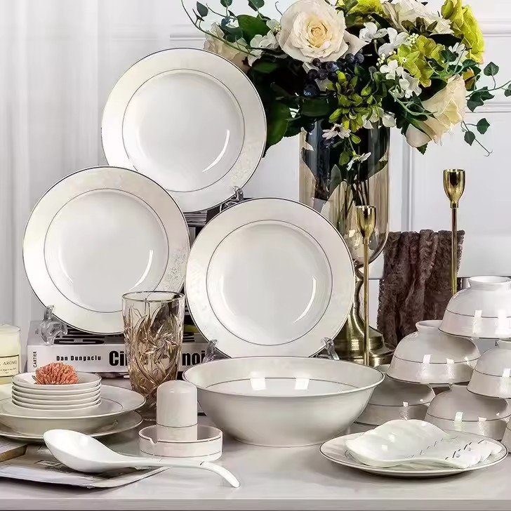 Ensemble de 16 pièces/blanc