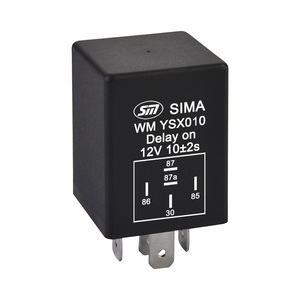 Relé de retardo automático, temporizador de 12 voltios y 5 pines, 24v, CC, 12 v, interruptor de encendido sin retardo, WM YSX010 - Product Image 2