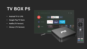 P5 ATV Android 10.0 OSスマートTVボックス2GB RAM 8GB ROM Allwinner H313メディアプレーヤー4K HDTVサポート音声リモコンセットトップボックス - Product Image 5