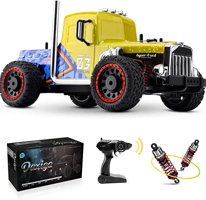 1/16 2.4G Rc Mobil 4Wd 40Km/Jam 380 Motor Truk Off-Road Drift Out Remote Control Model Kendaraan Mainan untuk Anak Laki-laki Hadiah