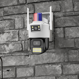 Cámara de seguridad inteligente para exteriores 360 ° PTZ IP CCTV con visión nocturna de 30 metros, Audio bidireccional, detección de movimiento, tarjeta de memoria, Sensor CMOS - Product Image 6