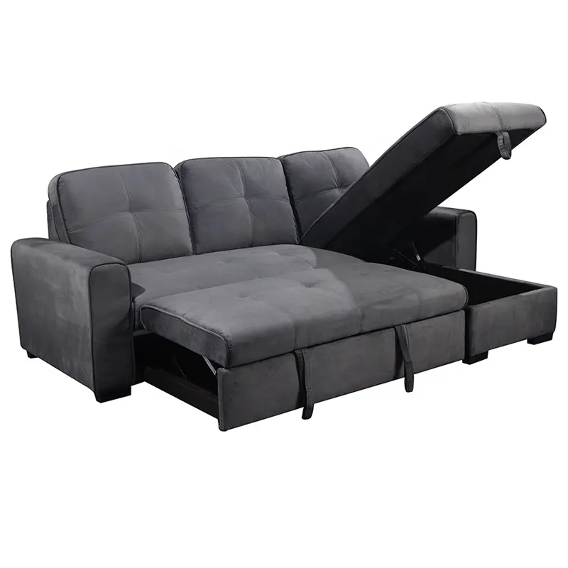 Tianhang mobili 2 posti chaise soggiorno divano ad angolo divano letto