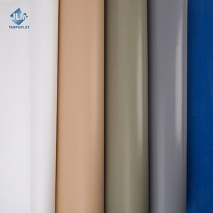 Açık kapakları için ağır 400-850gsm PVC kaplı branda esnek endüstriyel su geçirmez PVC kumaş - Product Image 2