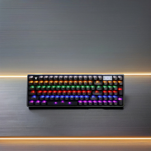 Teclado mecánico RGB de Metal profesional, teclas intercambiables, interfaz BT inalámbrica con retroiluminación LED, nuevo USB para juegos de ordenador portátil de escritorio - Product Image 1