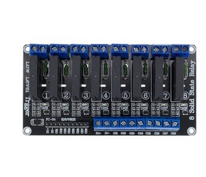 5 V 1 2 4 8 Kanal SSR G3MB-202P Festkörper-Relee-Modul 240 V 2 A Ausgang mit Resistiver Sicherung Diy Kit für ARDUINO