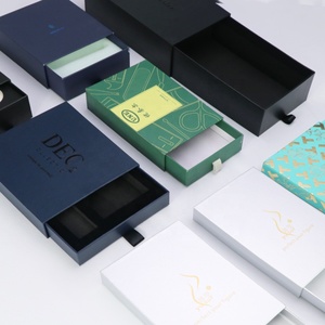 Tùy chỉnh in ấn logo ngăn kéo hộp các tông bao bì sản phẩm trượt hộp giấy với chèn - Product Image 4