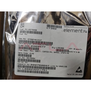 Stm32f401ccu7 Stm32f St 32-Bit-Mikrocontroller-Schaltkreis (256-kB-Flash-Speicher 48-ufqfn-Paket 105 c Temperatur - Product Image 1