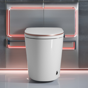 HLLI Smart <strong>Toilet</strong> <strong>Best</strong> Quality Elongated Design for Home Hotel Restaurant Floor Mounted with Advanced Remote Control Function - Product Image 1