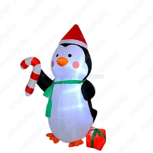 Đồ trang trí Giáng sinh bơm hơi ngoài trời có hình ông già Noel, người tuyết, cây thông dành cho trường học, trung tâm thương mại, sân vườn. - Product Image 3