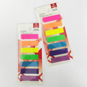 פרמיה 12*44 מ "מ 20 גיליונות של כל צבע 7 צבעי pagemark אינדקס - Product Image 1