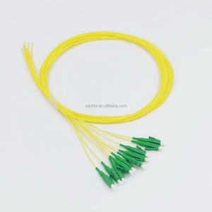 Paquete de cable de conexión de fibra para interiores LC APC SM 0,9mm PVC LSZH con automatización de coletas para WiFi 3G 4G 5G Red de centro de datos FTTX - Product Image 1