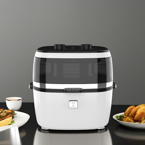 Nồi chiên không khí điện 6.5L hiện đại thông minh không có dầu cửa sổ trực quan nồi Nhựa chống dính 1 năm chúng tôi cắm 4L Lò Nướng Gia Đình sử dụng nhà khách sạn - Product Image 4