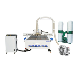 Máquina CNC multifunción 3 en 1, cuchillo oscilante, corte en V, enrutador de madera CCD, máquina de corte ATC - Product Image 4