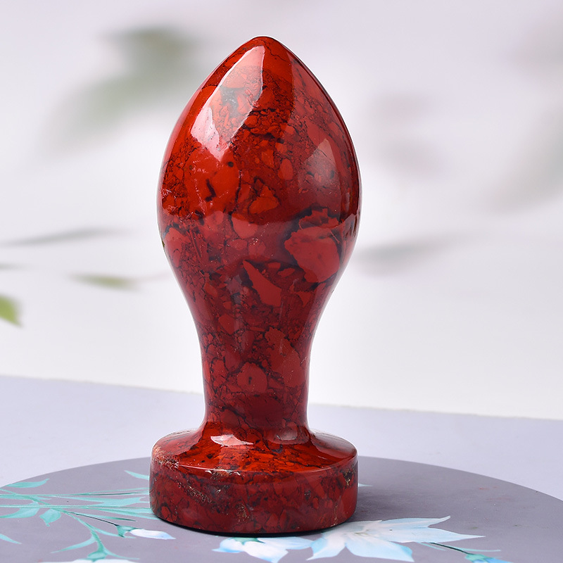 Plug anal jasper rouge