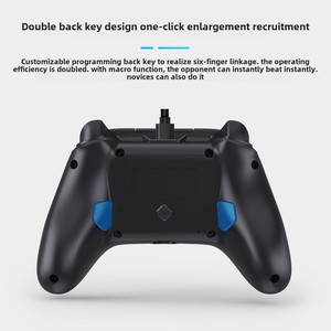 Per Xbox One Factory Direct PC cablato Controller a doppia vibrazione compatibile per Computer Joypad con funzione di Shock - Product Image 3