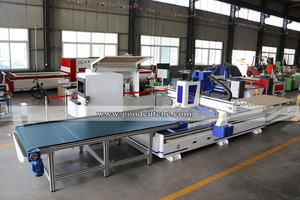 Hot Sale 4x8 <strong>Nesting</strong> <strong>CNC</strong> <strong>Router</strong> <strong>Machine</strong> with <strong>Auto</strong> <strong>Loading</strong> Unload Device for Furniture High Precision Wood Working <strong>Machine</strong> - Product Image 5
