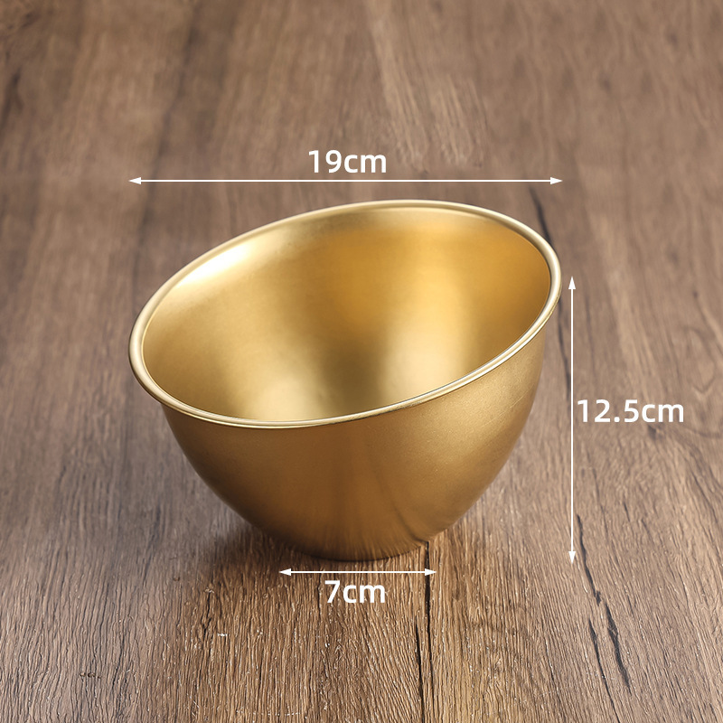 19cm Lettuce Bucket (Vintage Gold)