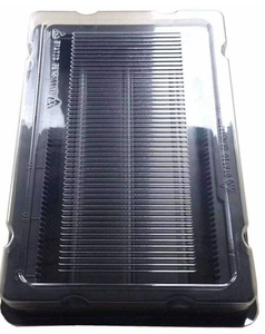 Speicher-RAM-Paket fach mit Abdeckung für 50-teilige lange DIMM-Sodimm-Fach verpackung (DDR4 / DDR3 / DDR2 / DDR1) ESD-Paket