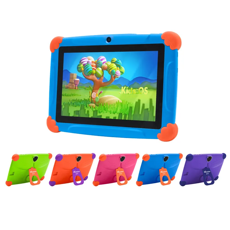 Hot Selling Fire Smart WIFI Kids Tablet 7 Inch Hd Screen Android Kids Learning Tablet For Kids With Educational App