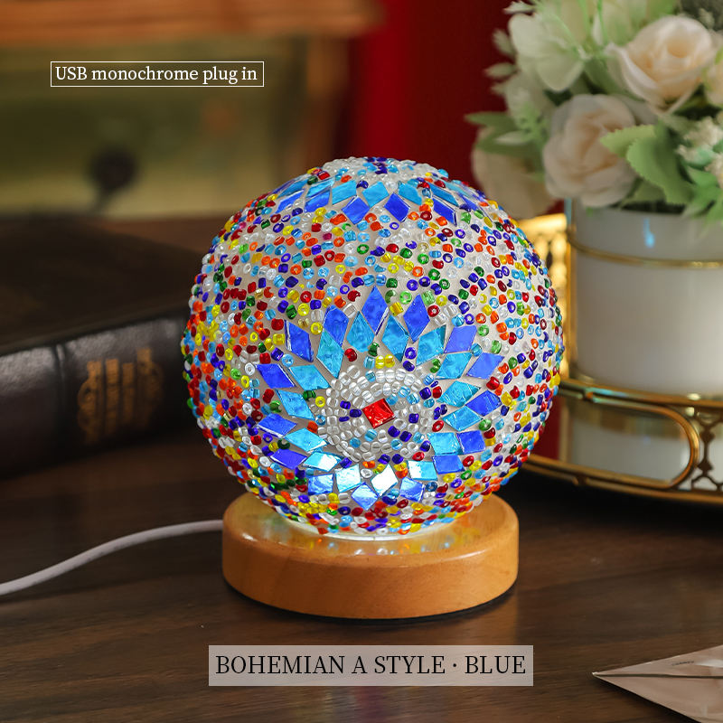 Bohemian A . blue 12cm