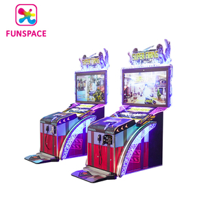 Funspace Coin Machine Operated Ticket2プレーヤー2台のデバイスが一緒に遊ぶオンラインガンシューティングアーケードゲーム機 - Product Image 3