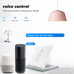 SMATRUL Tuya智能生活WiFi发光二极管灯触摸调光开关欧盟220V/110V无线定时器遥控器Alexa谷歌主页 - Product Image 4