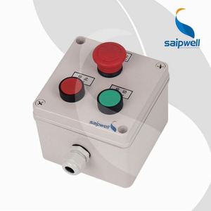 5-wege-druckknopf-schalterbox mit verschluss led-licht-steuerungsbox für wasserpumpe automatische elektrische projektionsbox kundenspezifisches gehäuse - Product Image 5