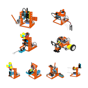 Original Home Inventor Expansion Kit Mechanisches STEM Block Building Training Erstellen Sie 8 Smart Project in Home Stem Robots for Home