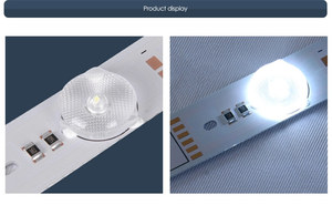 1m SMD3030 LED şerit LED arka işık Lens difüzyon yansıma DC12V giriş IP67 değerlendirme RoHS RoHS sertifikalı ışık zinciri 6000K - Product Image 5