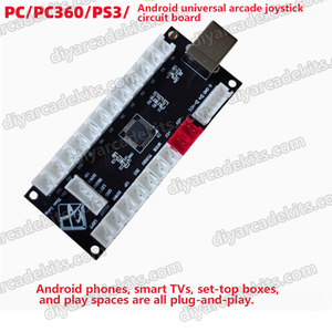 Монетный аркадный джойстик DIY PC PC360 P S3 Android Codificador Usb Connect боксерская игра джойстик управляющая карта