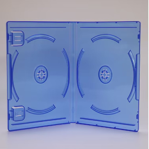 กล่องใส่แผ่น PS4 แบบสองแผ่น สีฟ้า