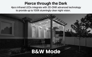 Sistema di sicurezza Wireless a 8 canali AI rilevamento umano di visione notturna a colori di sicurezza sistema di telecamere di rete sistema di telecamere di allarme - Product Image 5