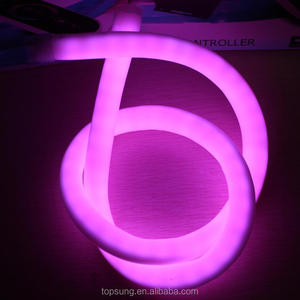 24v 10 <span class=keywords><strong>Metro</strong></span> Rollo 360 Digital Luz Led Neon Flex Diameter 18mm Rgbw Luces Led Pixel Neonflex Luces Musicales tabung Strip - Product Image 5