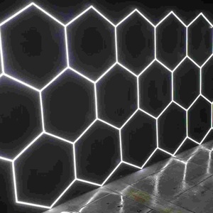 Fabbrica autolavaggio stazione Garage Design del soffitto prodotti esagonali luci Carage LED luce - Product Image 1
