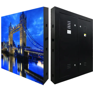 Pantalla LED Publicidad Instalación fija mm P3 P5 P6 P10 Gabinete de hierro al aire libre Paneles LED Pantalla LED personalizada - Product Image 1
