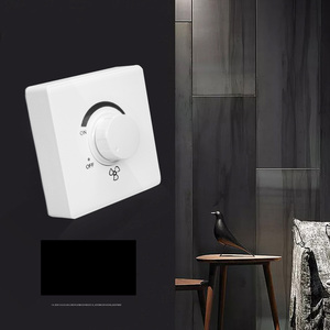 Yüzeye monte 86 tipi elektrikli tavan vantilatörü topuz anahtarı kademesiz hız kontrol anahtarı - Product Image 3